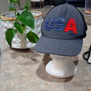USA Golf Adidas Adjustable Snapback Hat